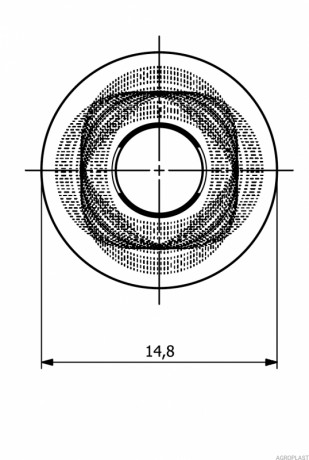 Ситечко форсунки mesh 120 PROLINE /0-102/08PRO120
