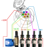 Кабель ШВВП 2х0,5 3м AMP-282105-1 для пульта AGXON™ SP5 